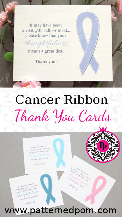 Easy Thoughtfulness Note Cards for Cancer Patients
